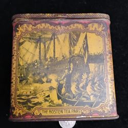 Collectible Tin Boston Tea