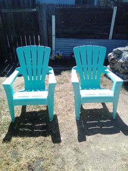 Two Lawn Chairs
