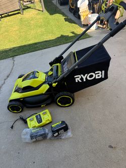 40V HP Brushless 21 in.Cordless Walk Behind Multi-Blade Self-Propelled Lawn Mower w/ (2) 6.0Ah Batteries and Charger