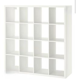2 Large cubed shelving organizer units