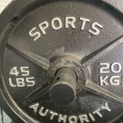 Weighted Plates, Weights, Workout Equipment 