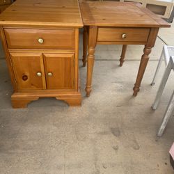 Vintage Oak Table Set 