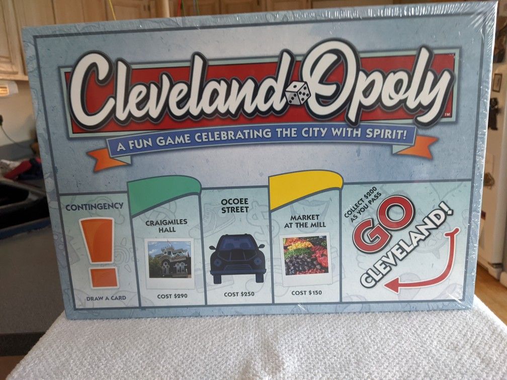 New Board Game  (Cleveland Opoly)