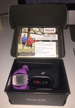 Polar FT60 Heart Rate Monitor Purple