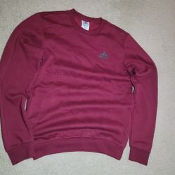 Adidas Dark Red Sweater Size Small