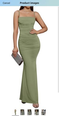 Mint Green Long Dress( If It’s Posted, It’s Available)