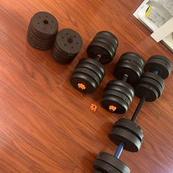 Adjustable Weight Sets