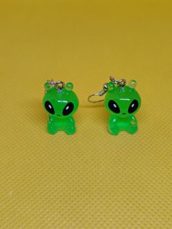 Alien Dangle Earrings