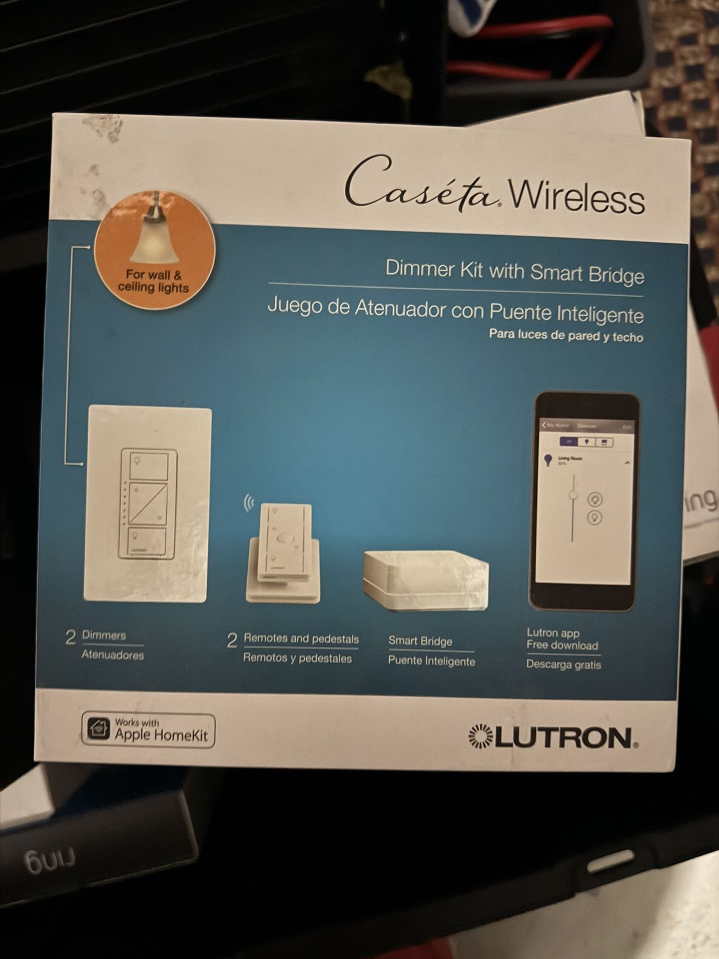 Lutron Caseta wireless Dimmer Kit And Smart Bridge