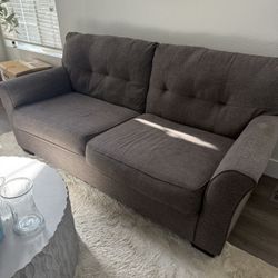 Brown Sofa - We Have 2 German Shepherds So it will Need One Clean Over 