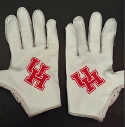 University of Houston Football Gloves