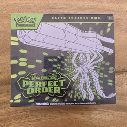 Pokemon Perfect Order ETB ( Elite Trainer Box)