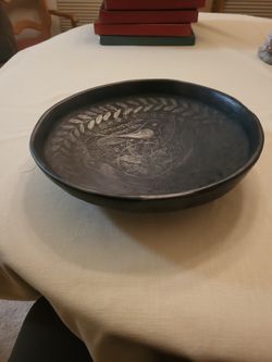 Signed Dona Rosa Black Pottery