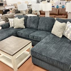 New 130” (2) Chaise Sectional 🔥🔥 IN STOCK 