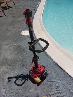 Gasoline Weadeater AS IS 
You need to give it a tune-up