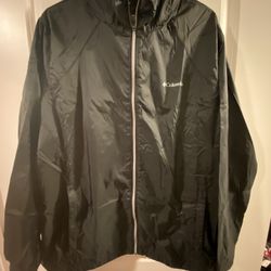 Columbia Windbreaker With Hidden Hoodie 