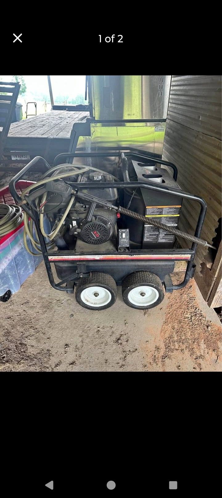 MI-T-M GH-3003-3MGH Gas Pressure Washer 9hp 3000psi 2.8gpm