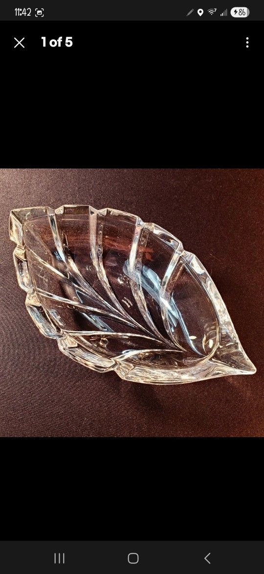Waterford Lismore 9 1/4 Inch Ring / Watch Retainer Bowl