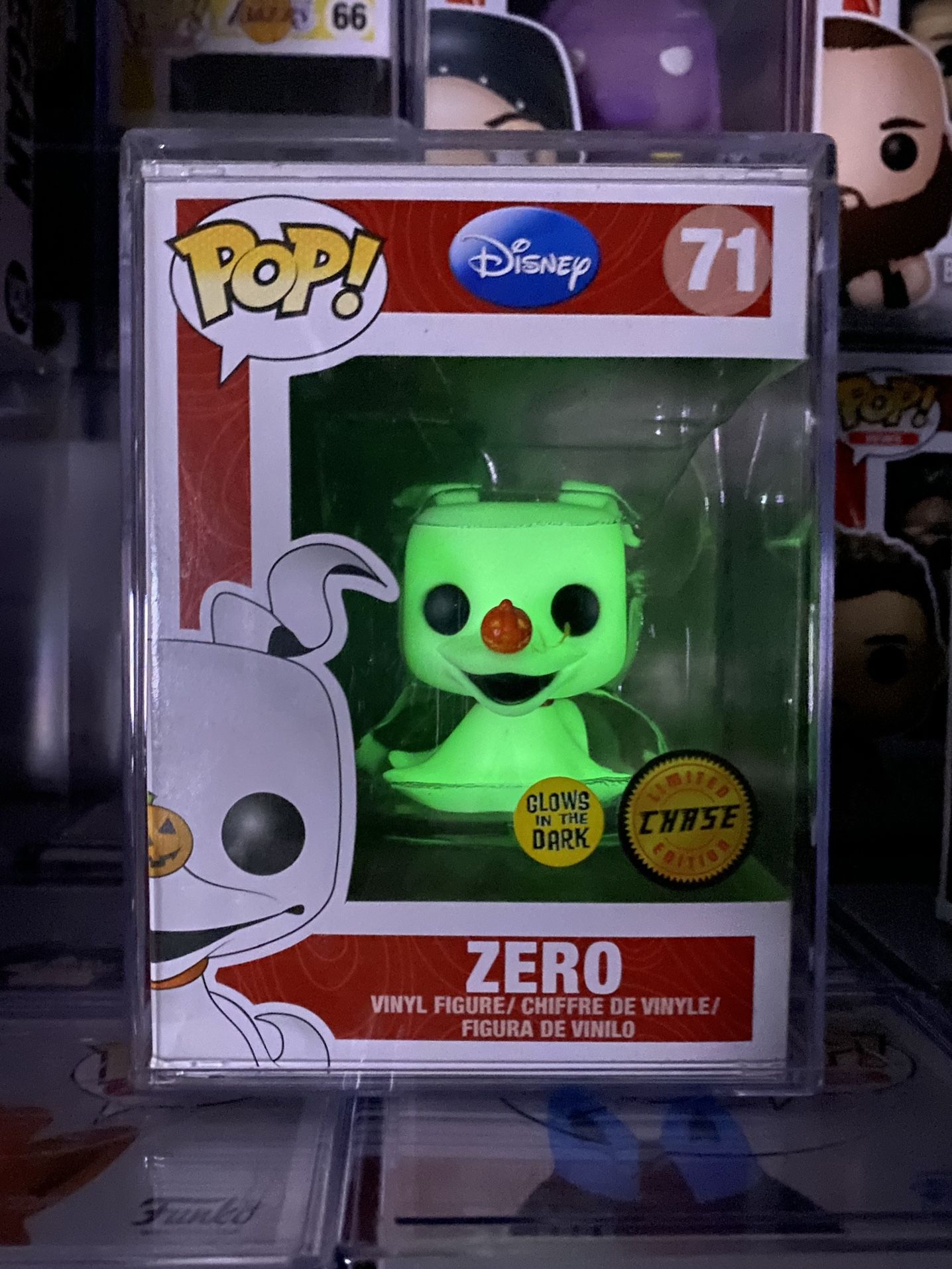 Funko POP Disney! Nightmare Before Christmas Zero GITD Chase