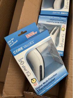 Core Values Ear and Forehead Infrared Digital Thermometer An ENTIRE case (39 total)