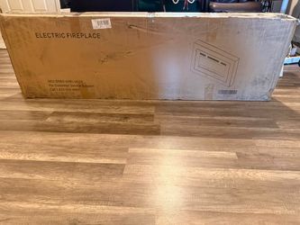 Euhomy 60 Inch Electric Fireplace EF002-60BL-USZX