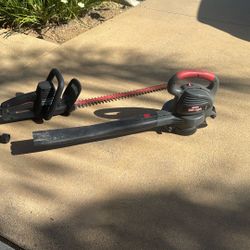 Electric Bushwacker and Blower 