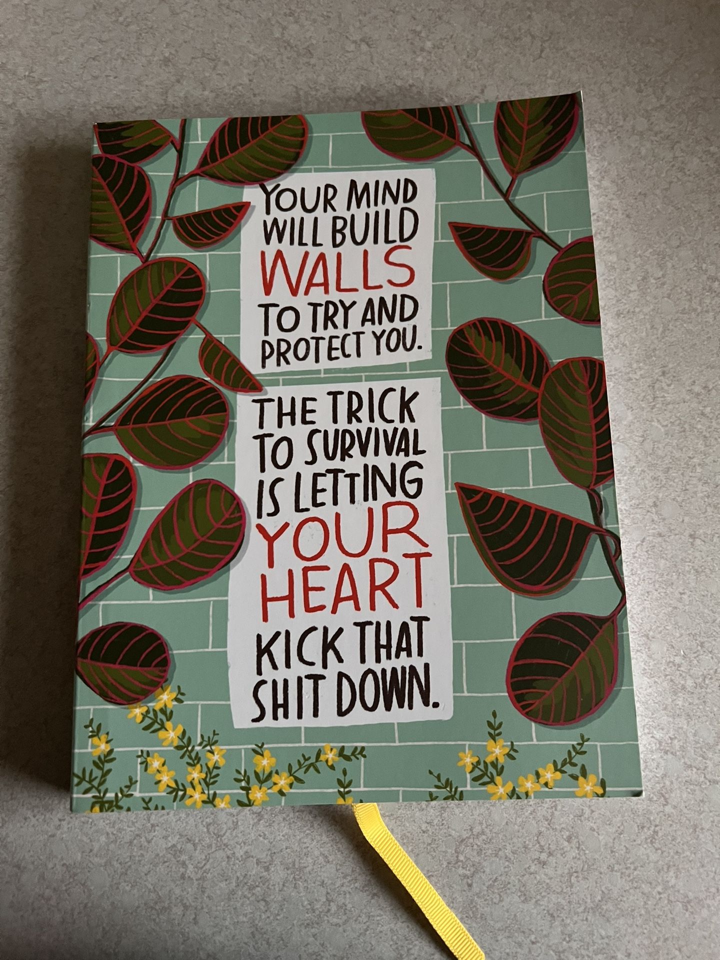 Em & Friends Survival Journal, Motivational Quotes Journal & Self-Care Notebook.