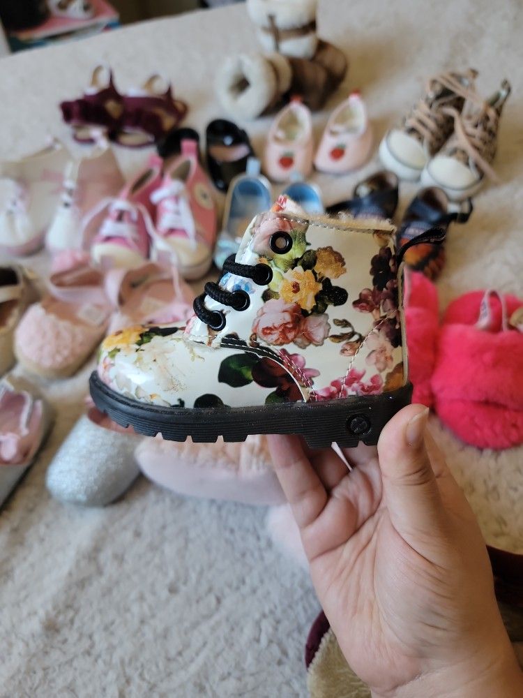 Toddler Boots Floral