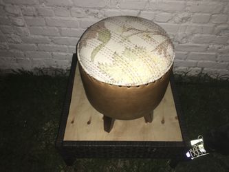 Stool ( Leather)