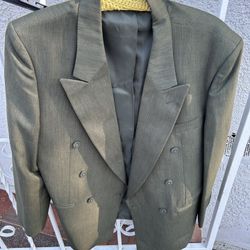 Green Blazer Jacket