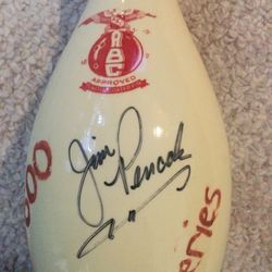 Signed Jim Pencak Bowling Pin