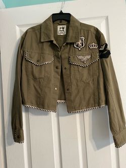 Women’s Jaase  Green Olive utility jacket