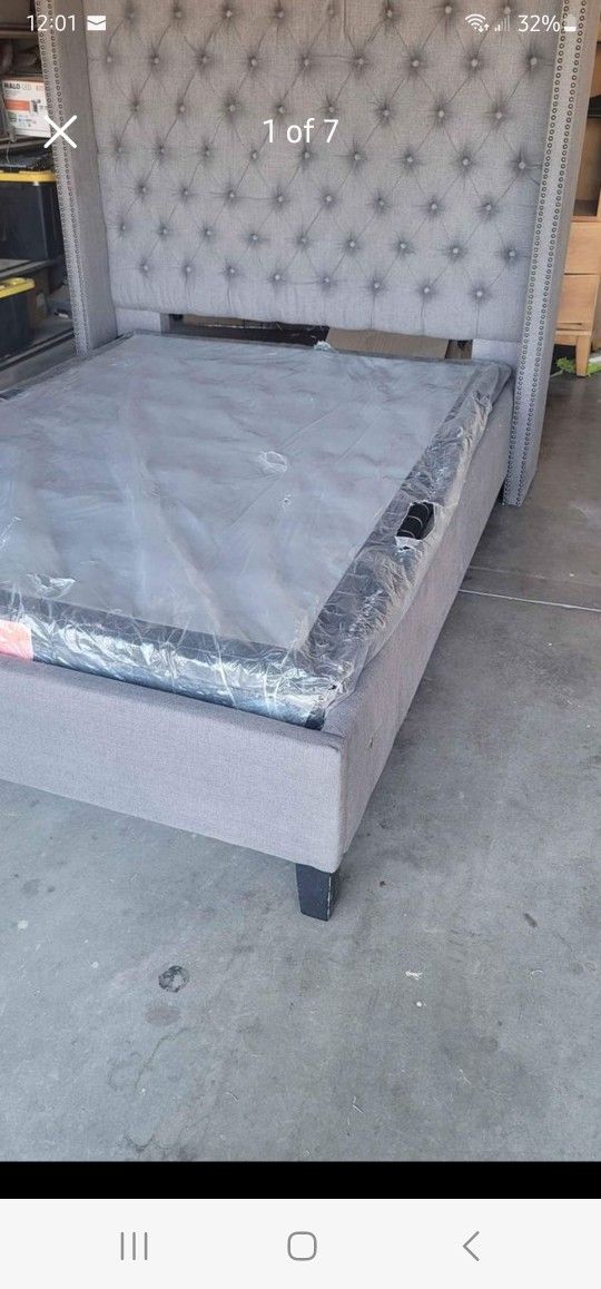 Used Queen Bed With Box Spring 