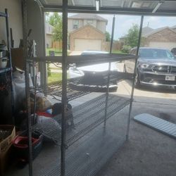 5 Tire Metal Shelf