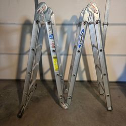 Werner Multi Position Folding Ladder