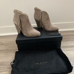 Rag and Bone Tan Booties