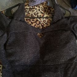 Black Glittery Prom Dress