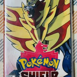 Pokémon Shield - Nintendo Switch Pre-Owned Tested/Works W/Case Fast Shipping A71