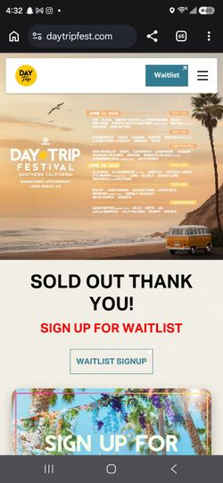 Day Trip Tickets