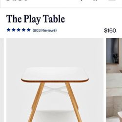 New Lalo Kid Play Table.