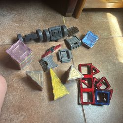 Magnets Shapes And Block Set For Kids