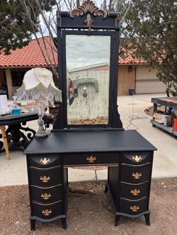Gothic Victorian large vanity