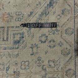 Black Off-White Keychain