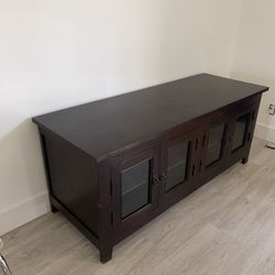 Tv Stand Entertainment Real Wood