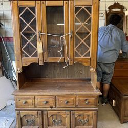 Small Antique China Cabin