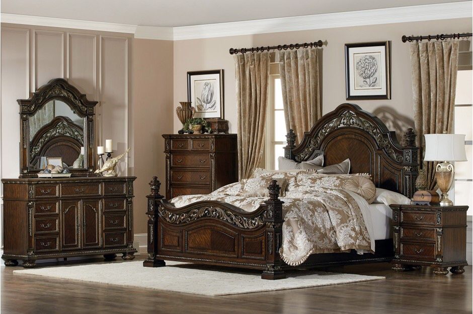 4 Piece Bedroom Set 