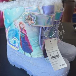 Frozen Kids Snow Boots - Purple