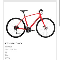 Trek Bike FX 2 (XL) + Free Accessories