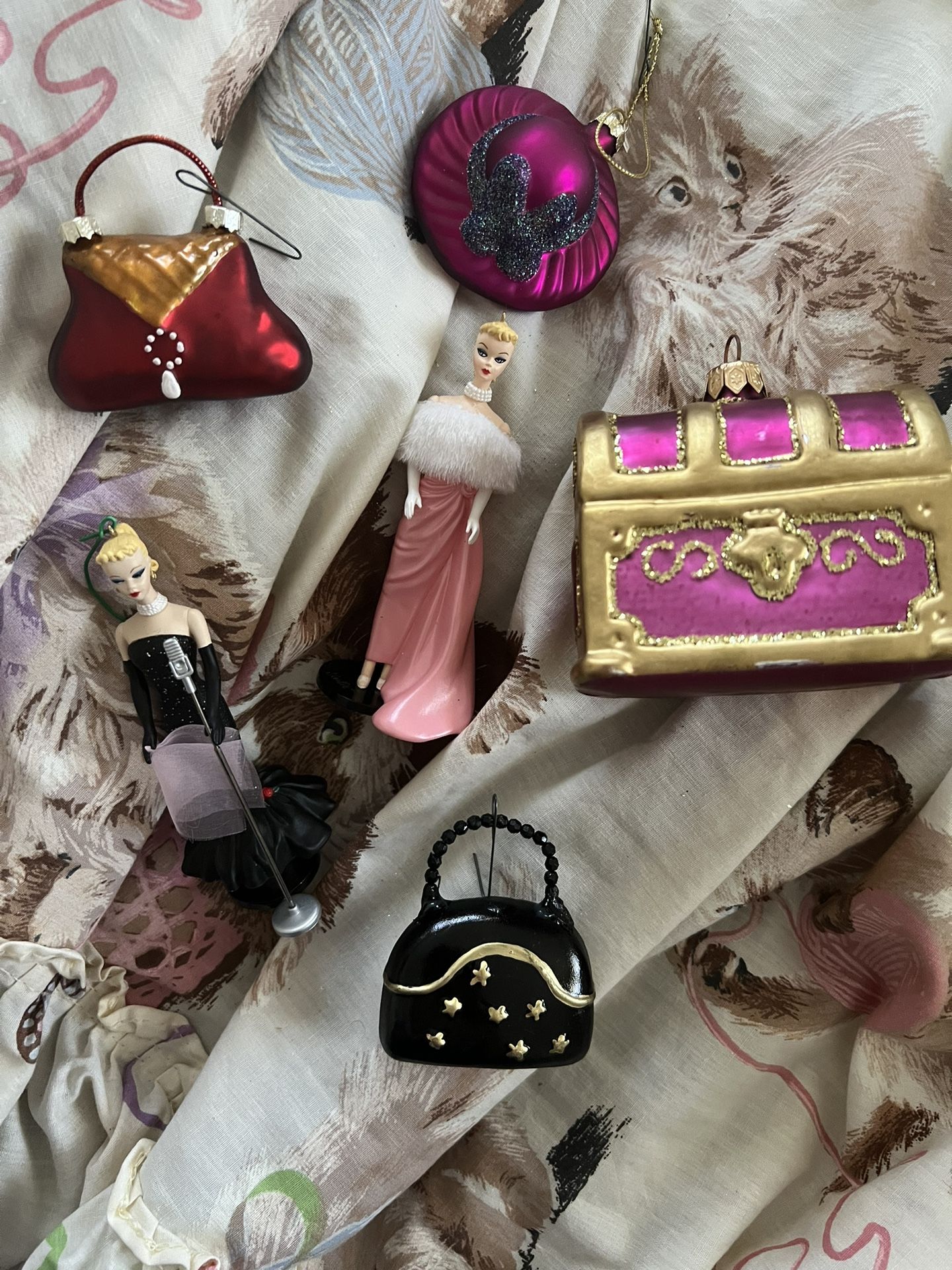 Barbie Ornament Lot 