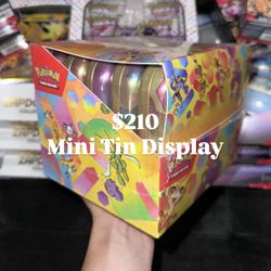 Pokemon 151 Mini Tin Display 